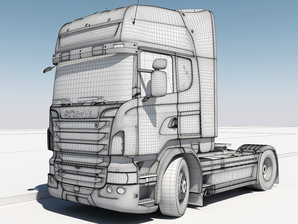 scania r 730 3d max - Scania R 730 by jekich1